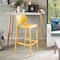 Lagoon Sensilla Resin Stackable Bar Stool, 2PK 7211YF-BSLGS - alternate 2