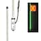 Safetywhips Warning Whip Super Duty LED Whip with Flag, Green, 96 Length SDL08G-XY - alternate 1