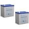 Power-Sonic Power Sonic PS-1250F1 - 12V 5Ah Rechargeable Sealed Lead Acid (SLA) Battery PS-1250 F1 - alternate 1