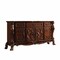 Homeroots 20" X 66" X 38" Cherry Oak Wood Poly Resin Dresserserver 347000 - alternate 1