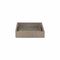 Homeroots 10in Gray Rectangular Wood Handmade Tray 483298 - alternate 3