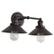 Jonathan Y July 17.5" 2-Light Industrial Farmhouse Metal Vanity Light, Oil Rubbed Bronze JYL7427A - alternate 5