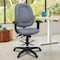 Regency Comfort Series High-Back Multifunctional Fabric Computer Task Chair with Adjustable Arms - Blue 125-DK-GY - alternate 4