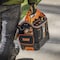 Klein Tools Tool Bag, Black/Orange, 1680d Ballistic Weave Body; Hard Molded Polypropylene Bottom, 33 Pockets 62202MB - alternate 4