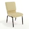 Flash Furniture Fabric Church Chair, Beige XU-CH-60096-BGE-GG - alternate 1