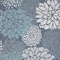 Homeroots 9' X 12' Navy Blue Floral Indoor Outdoor Area Rug 573232 - alternate 3