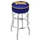 Holland Bar Stool Co 25" Chrome 2-Ring Penn State Swivel Bar Stool, Accent Ring L7C130Pittsb - alternate 1