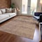 Homeroots 10' X 14' Brown And Taupe Medallion Washable Indoor Outdoor Area Rug 616111 - alternate 3