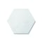 Ghent Hex LINK Powder-Coated Steel Whiteboard, Magnetic, 18'' x 21, White HEXS1821WH - alternate 1
