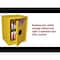 Justrite Flammable Safety Storage Cabinet, 4 gal, 1 Shelves, Steel, 17 in W x 22 in H x 17 in D, White 890425 - alternate 4