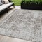 Homeroots 5' X 8' Chocolate Oriental Washable Indoor Outdoor Area Rug 607597 - alternate 1
