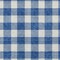Homeroots 5' X 8' Navy Blue And Gray Plaid Washable Indoor Outdoor Area Rug 595410 - alternate 3