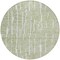 Homeroots 8' Artichoke Green And Ivory Round Abstract Washable Indoor Outdoor Area Rug 588488 - alternate 3