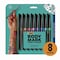 Bic BodyMark Temporary Tattoo Markers, Fine Brush Tip, Assorted Colors, 8PK MTBLCP81-A-AST - alternate 4
