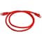 Monoprice Patch Cord, Cat 6, Booted, Red, 3.0 ft. 2297 - alternate 1