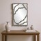 Homeroots 44" Gray Wood Free Form Framed Accent Mirror 635503 - alternate 2