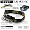 Performance Tool 600 Lumen Rechargeable 2-in-1 Headlamp W2647 - alternate 2