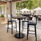 Flash Furniture Acadia 36 in Round Tabletop, TopGuard HPL Technology in Dark Brown, 24 in ST-RD36-WBR-TR24B-GG - alternate 5