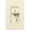 Lutron Lighting Dimmer, Rocker/Slide, Almond SCL-153P-AL - alternate 1