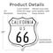 Signmission California Route Marker Shield Sign Us 6, 12 Inch X 12 Inch, Plastic Sign SHI-P-12-371 - alternate 2