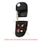 Aks Keys 2000 - 2009 Jaguar Flip Key FS-JAGUAR-03 - alternate 1
