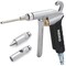 Neiko High Flow Air Blow Gun | 3 Pc Pneumatic Air Nozzle | Dust Gun | Air Gun Compressor Accessories | ¼ in 31121A - alternate 1