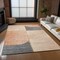 Homeroots 8' X 10' Coral Peach And Gray Abstract Washable Indoor Outdoor Area Rug 582899 - alternate 3