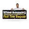 Signmission Wheel Balancing Flat Tire Repair, 24 Inch x 72 Inch, Vinyl Banner B-72-30941 - alternate 2