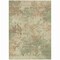 Homeroots 5' X 8' Sage And Beige Abstract Washable Indoor Outdoor Area Rug 630886 - alternate 4