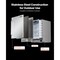 Vevor 24 in Outdoor Beverage Fridge Cooler 150QT Beer Refrigerator Stainless Steel BC-145B - alternate 4