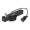 Safetywhips Warning Whip Mount, Black, Steel, 12.25 Length, 107db Backup Alarm, 7 Way power plug connector HMQDA - alternate 1