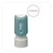 Xstamper Eco-Green Pre-Inked Round Stock Stamp, POSTED, 0.62" dia, Red Ink 36002 - alternate 2