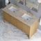 James Martin Vanities Hudson 60" Double Vanity, Light Natural Oak, w/ 3 CM Tajnar Eclos Top 435-V60D-LNO-3TJR - alternate 2