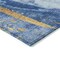 Homeroots 8' X 10' Blue Gold And Ivory Abstract Washable Indoor Outdoor Area Rug 617428 - alternate 4