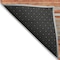 Homeroots 3' X 5' Coral Ivory And Gray Striped Washable Indoor Outdoor Area Rug 614803 - alternate 4