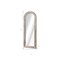 Homeroots 64" White Arch Wood Framed Standing Mirror 565026 - alternate 4