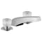 Dura Faucet Used For Bathtub Adjustable Two Handle Tub Spout Crystal Acrylic Knobs Chrome Polished DF-SA630A-CP - alternate 1