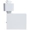 Satco 8 Watt LED Track Head CCT Selectable Dim to Warm H Style 48 Degree Beam Angle 120 Volt White Square TH754 - alternate 2