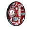 Holland Bar Stool Co University of Alabama  13" Solid Wood Clock WClkPBlkAlabma - alternate 1