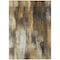Homeroots 9' X 12' Chocolate Abstract Washable Non Skid Indoor Outdoor Area Rug 563599 - alternate 3