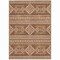 Homeroots 10' X 14' Orange And Ivory Southwestern Washable Indoor Outdoor Area Rug 593713 - alternate 6