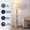 Jonathan Y Taylor 67" Rustic Farmhouse Spindled Resin LED Floor Lamp, Gray Wash JYL3000C - alternate 7