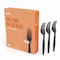 Perk Heavyweight Plastic Cutlery, Fork, Black, PK100, 100PK PK56392 - alternate 1