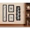 Homeroots Kitchen Collection VII with Seven Peg Mug Rack 2 Black Framed Print Kitchen Wall Art, 4PK 405963 - alternate 2