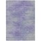 Homeroots 9' X 12' Plum And Purple Abstract Washable Indoor Outdoor Area Rug 587222 - alternate 4