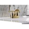 Kingston Brass Double-Handle 4" Centerset Bathroom Faucet with Pop-Up Drain, Polished Brass KB8612CML - alternate 2
