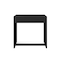 Martha Stewart Kayden Home Office Modular Single-Drawer Desk in Black w/Oil Rubbed Bronze Hardware NAN-FY-23042-TB-BK-BK-MS - alternate 7