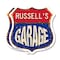 Signmission Russell's Garage, 12 inch X 12 inch, Aluminum Metal Sign, 2PK SHI-A-2PACK-12-383-RUSSELL - alternate 1