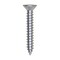 Auveco PHILLIPS FLAT HEAD TAPPING SCREW, ZINC - #10 X 1 1/4in 25656 - alternate 1