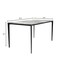 Leisuremod Rectangular 55.11 in W, 28.7 in L, Stone/Aluminum, Light Grey ATBL-55IGR-S - alternate 4